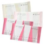 妊活プロテイン モトクルの夫婦セットの3種セットです。イチゴミルク味がメインのセットです。